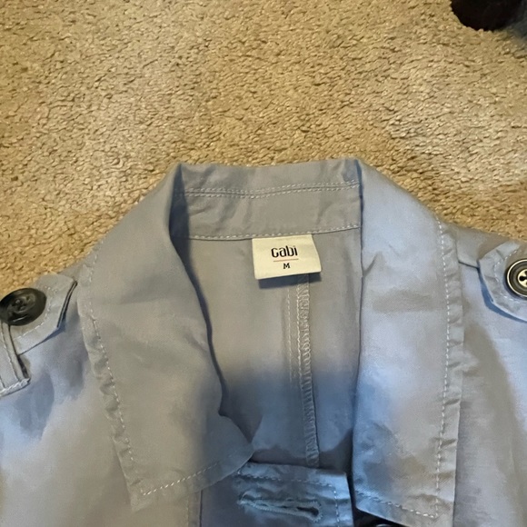 NWOT Cabi Tanner Trench coat size Medium - Picture 3 of 5